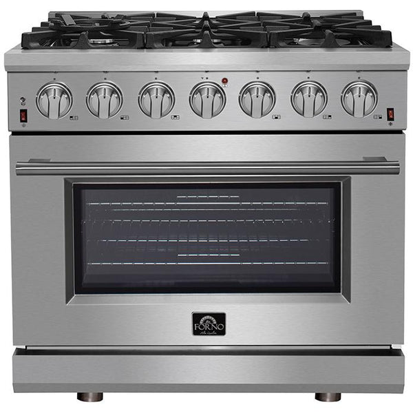 Forno Massimo 36" Freestanding Gas Range FFSGS6239-36 IMAGE 1