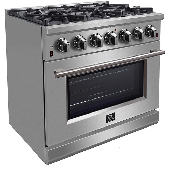 Forno Massimo 36" Freestanding Gas Range FFSGS6239-36 IMAGE 9