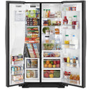 Whirlpool 36-inch, 23 cu.ft. Counter-Depth Side-by-Side Refrigerator with External Water and Ice Dispensing System WRS973CIHV IMAGE 3