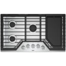 Whirlpool 36-inch, Built-in, Gas Cooktop with EZ-2-Lift™ WCG97US6HSWCG97US6HS