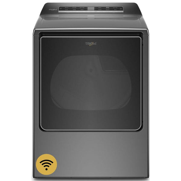 Whirlpool 8.8 cu.ft. Electric Dryer with Wrinkle Shield™ Plus option with Steam WED8120HC IMAGE 1