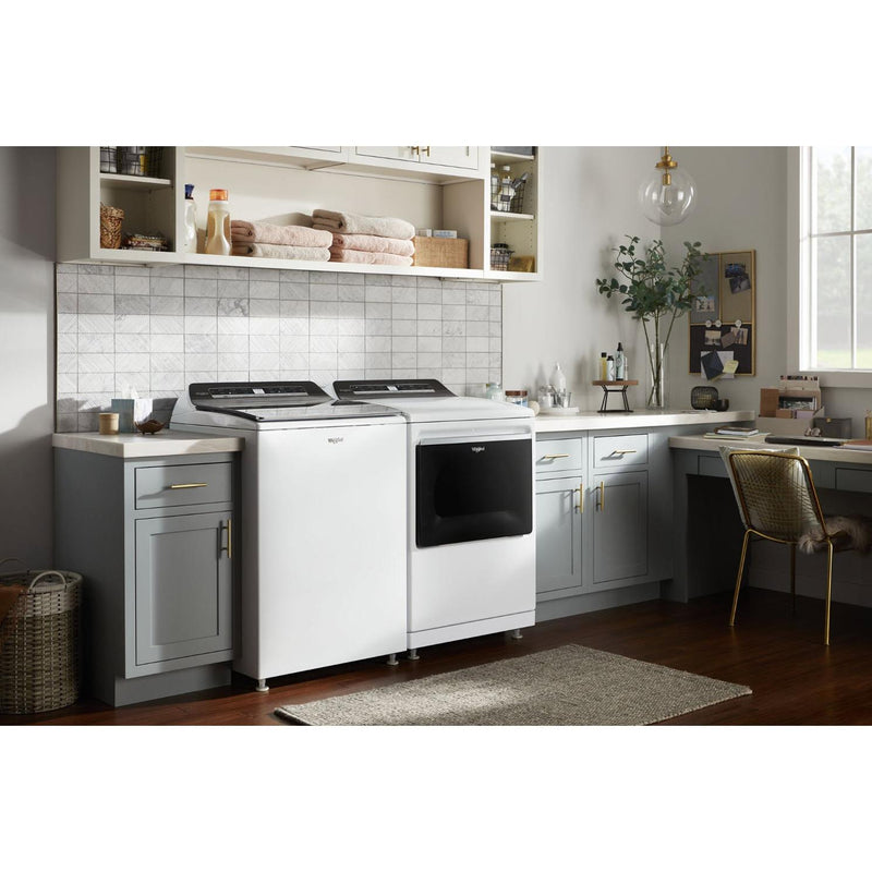 Whirlpool 7.4 cu.ft. Electric Dryer with Wrinkle Shield™ Plus Option with Steam WED7120HW IMAGE 10