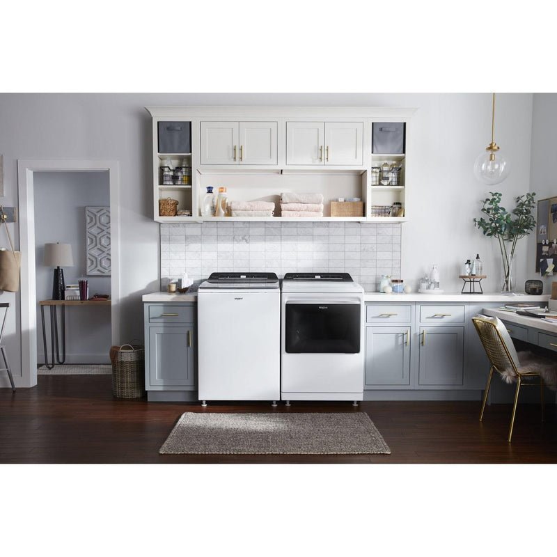 Whirlpool 7.4 cu.ft. Electric Dryer with Wrinkle Shield™ Plus Option with Steam WED7120HW IMAGE 9