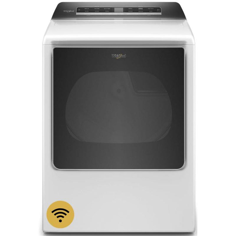 Whirlpool 8.8 cu.ft. Electric Gas with Wrinkle Shield™ Plus option with Steam WGD8120HW IMAGE 1