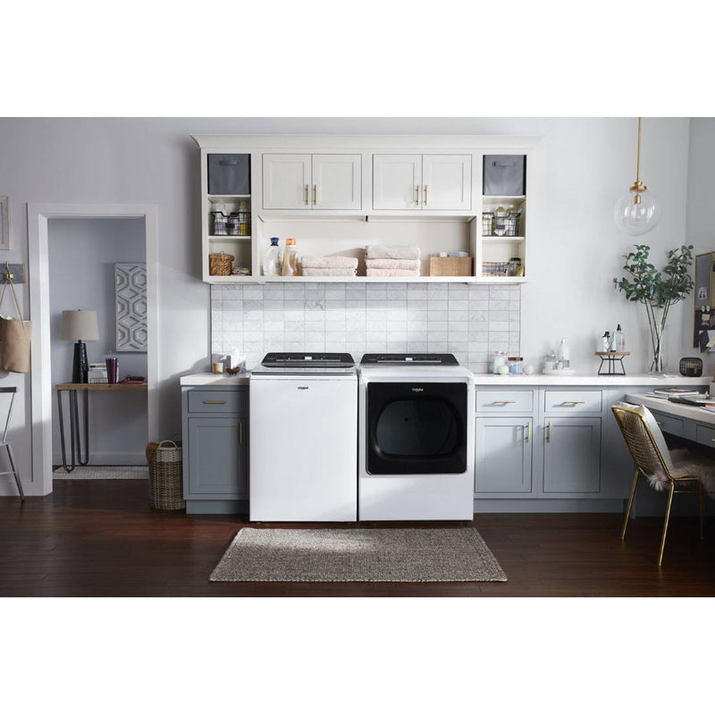 Whirlpool 8.8 cu.ft. Electric Gas with Wrinkle Shield™ Plus option with Steam WGD8120HW IMAGE 5