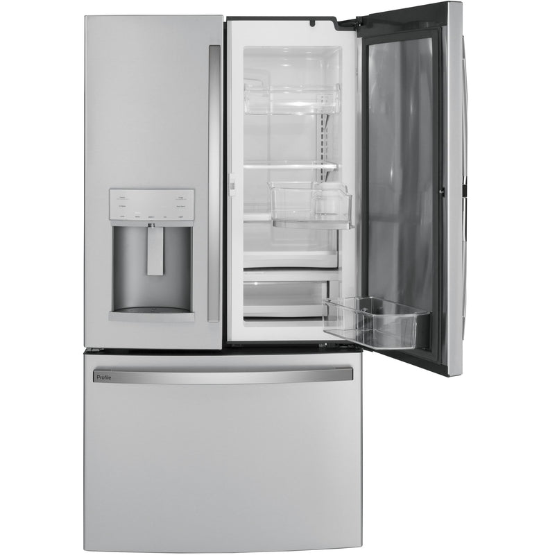 LG 27.7 Cu. ft. 3-Door French Door Refrigerator - Stainless Steel
