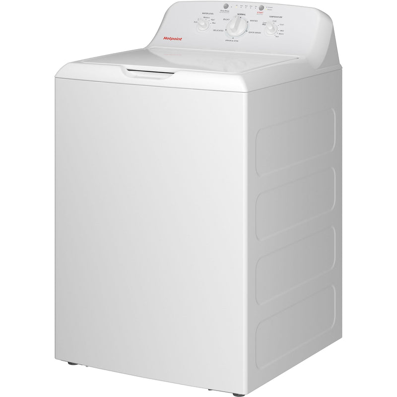 Hotpoint 4.0 cu. ft. Top Loading Washer with Stainless Steel Basket HTW265ASWWW (HTW265ASWWW)