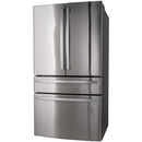 GE Profile 36-inch, 28.7 cu. ft. French 4-Door Refrigerator with Dual-Dispense AutoFill Pitcher PGE29BYTFS