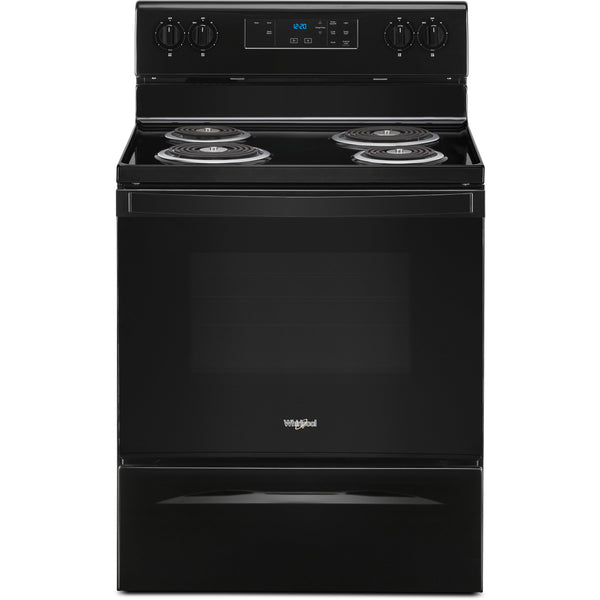 Whirlpool 30-inch Freestanding Electric Range with Keep Warm Setting WFC150M0JB IMAGE 1