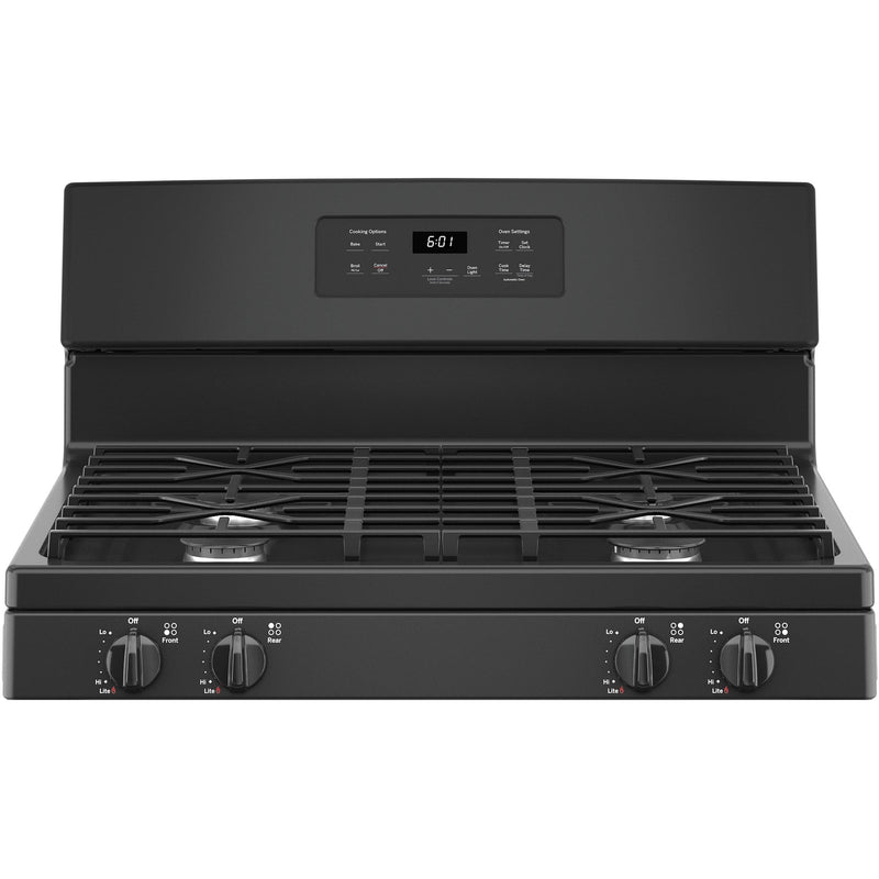 GE 30-inch Freestanding Gas Range with Precise Simmer Burner JGBS61DPBB IMAGE 4