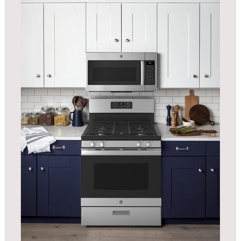 GE 30-inch Freestanding Gas Range with Precise Simmer Burner JGBS61RPSS IMAGE 5