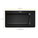 Whirlpool 30-inch, 1.7 cu. ft. Over-The-Range Microwave Oven WMH31017HB