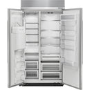 KitchenAid 42-inch, 25.5 cu.ft. Built-in Side-by-Side Refrigerator with Ice and Water Dispensing System KBSD602ESS IMAGE 3