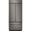 KitchenAid 36-inch, 20.8 cu.ft. Built-in French 3-Door Refrigerator with Internal Ice Maker KBFN506EPA IMAGE 1