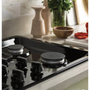 GE 36-inch Built-In Gas Cooktop with MAX Burner System JGP3036DLBBJGP3036DLBB
