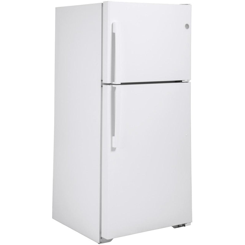 GE 19.2 Cu. Ft. Top-Freezer Refrigerator White GTE19DTNRWW