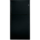 GE 33-inch, 21.2 cu. ft. Top Freezer Refrigerator GTE21GTHBB
