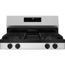 GE 30-inch Freestanding Gas Range with SmartHQ™ GGF400PV (Stainless Steel) (GGF400PVSS)