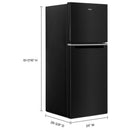 Whirlpool 24-inch, 11.6 cu.ft. Counter-Depth Top Freezer Refrigerator with Automatic Defrost WRT112CZJBWRT112CZJB
