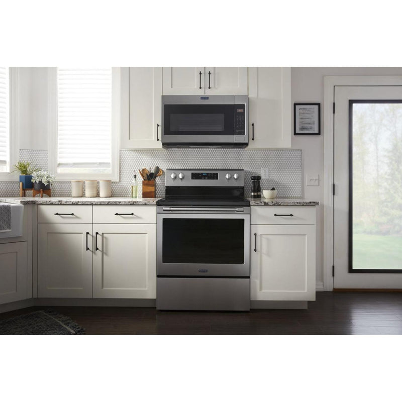 Maytag 30-inch Freestanding Electric Range with Steam Clean MER4600LS