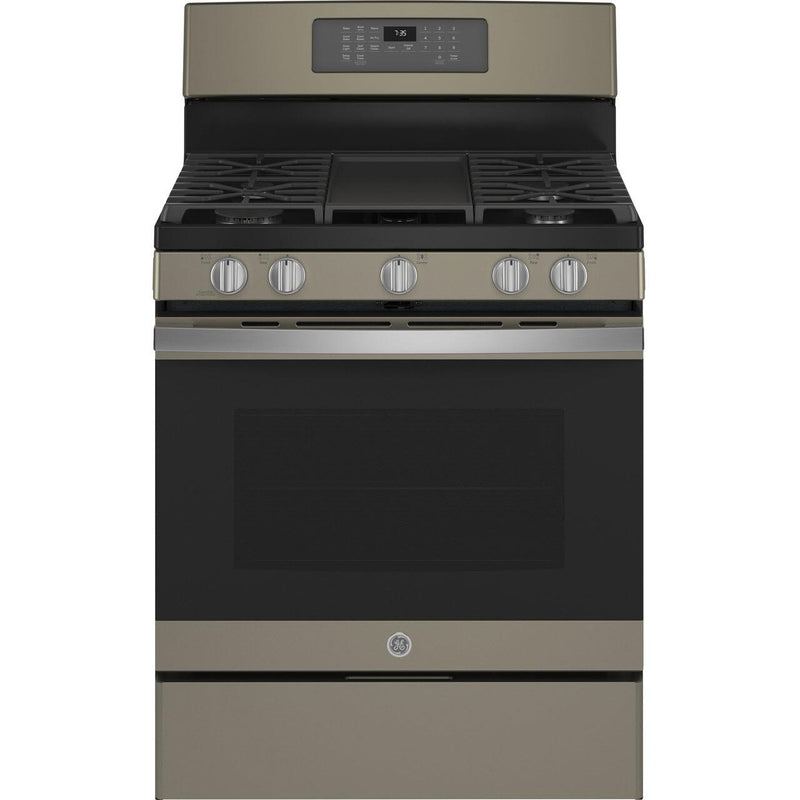 GE 30-inch Freestanding Gas Range with Convection Technology JGB735EPES IMAGE 1