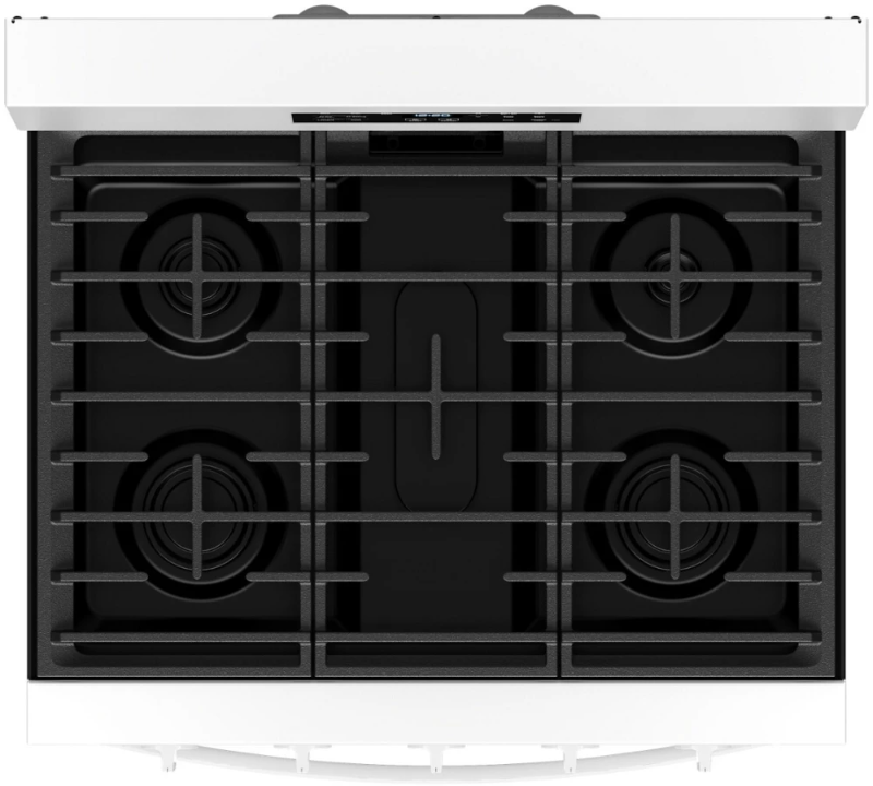 30-inch Gas Range with Air Cooking Technology, No Preheat Air Fry and Air Baking and Self Clean (WFGS5030RW)