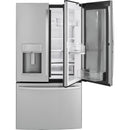 GE Profile 36-inch, 27.8 cu. ft. French 3-Door Refrigerator PFD28KSLSSPFD28KSLSS
