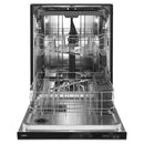 Whirlpool 24-inch Built-in Dishwasher with Sani Rinse® Option WDTA50SAKZ (Black Stainless Fingerprint Resistant) (WDTA50SAKZ)