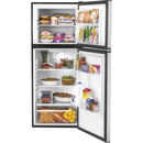 Haier 24-inch, 9.8 cu. ft. Top Freezer Refrigerator HA10TG21SSHA10TG21SS