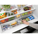Whirlpool 36-inch, 26.2 cu. ft. French 4-Door Refrigerator WRX986SIHV (Black Stainless Fingerprint Resistant)WRX986SIHV
