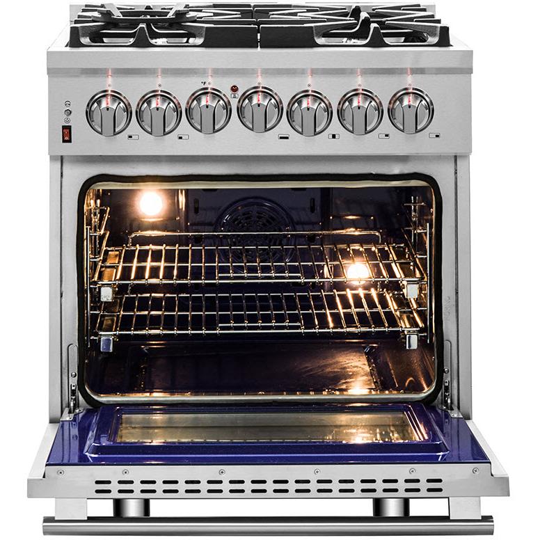 Forno Massimo 30" Freestanding Dual Fuel Range FFSGS6125-30 IMAGE 2