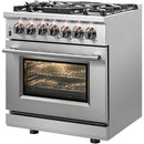 Forno Massimo 30" Freestanding Dual Fuel Range FFSGS6125-30 IMAGE 3