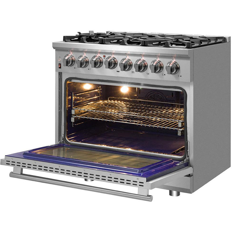 Forno Massimo 36" Freestanding Dual Fuel Range FFSGS6125-36 IMAGE 12