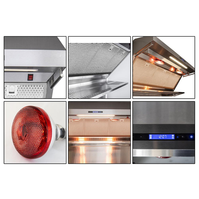 Forno 36-inch Series Alta Qualita Wall Mount Range Hood FRHWM5029-36HB IMAGE 5