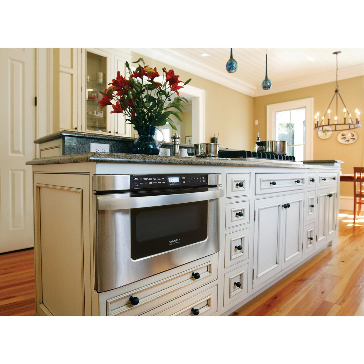 Sharp 24-inch, 1.2 cu. ft. Microwave Oven Drawer KB6524PSY
