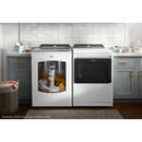 Whirlpool 7.4 cu. ft. Electric Dryer with Advanced Moisture Sensing WED8127LW