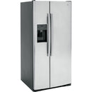 GE 33-inch, 23 cu. ft. Side-By-Side Refrigerator with Water and Ice Dispensing System GSS23GYPFS