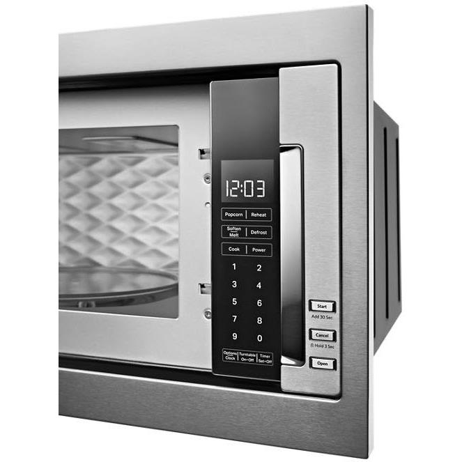 KitchenAid 1.1 cu. ft. Built-In Microwave Oven with 12-inch Turntable KMBT5011KSS IMAGE 4