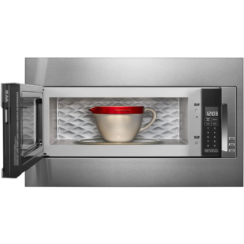 KitchenAid 1.1 cu. ft. Built-In Microwave Oven with 12-inch Turntable KMBT5511KSS IMAGE 3