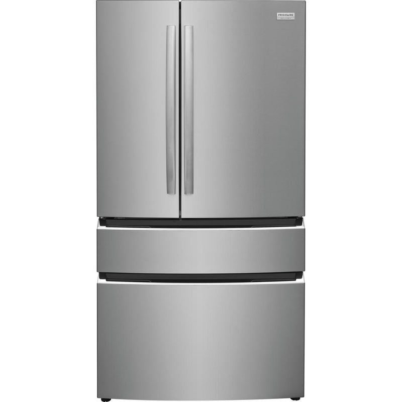 (GRMG2272CF) Frigidaire Gallery 36-inch, 22.1 cu. ft. Counter-Depth French 4-Door Refrigerator with Interior Ice Maker GRMG2272CF