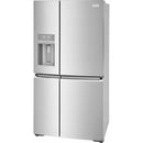 Frigidaire Gallery 36-inch, 21.5 cu. ft. Counter-Depth French 4-Door Refrigerator with Ice Maker GRQC2255BF