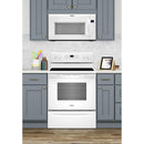 Whirlpool 30-inch Freestanding Electric Range with 5 Elements WFE505W0HW