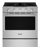 Maytag 30-Inch Wide Slide-In Electric Range with Grill Mode and No Preheat Air Fry - 5.3 Cu. Ft. (Fingerprint-Resistant Stainless) (MSES7030SZ)MSES7030SZ