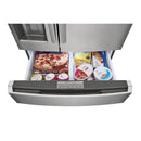 Frigidaire Gallery 36-inch, 26.3 cu. ft. French 4-Door Refrigerator with External Water and Ice Dispenser (Stainless Steel)GRMS2773AF