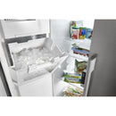 Whirlpool 36-inch, 20.59 cu.ft. Counter-Depth, Side-by-side Refrigerator with External Water and ice Dispensing System with EveryDrop™ Filtration WRSA71CIHZ