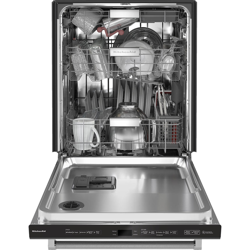 (KDTM604KBS) KitchenAid 24-inch Built-in Dishwasher with FreeFlex™ Third Rack KDTM604KBS