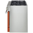 KitchenAid 36-inch Freestanding Gas Range with Even-Heat™ True Convection KFGC506JSCKFGC506JSC