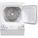 GE Stacked Washer/Dryer Electric Laundry Center GUD27EESNWWGUD27EESNWW