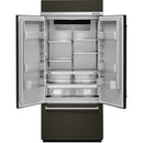 KitchenAid 36-inch, 20.8 cu.ft. Built-in French 3-Door Refrigerator with Internal Ice Maker KBFN506EBSKBFN506EBS