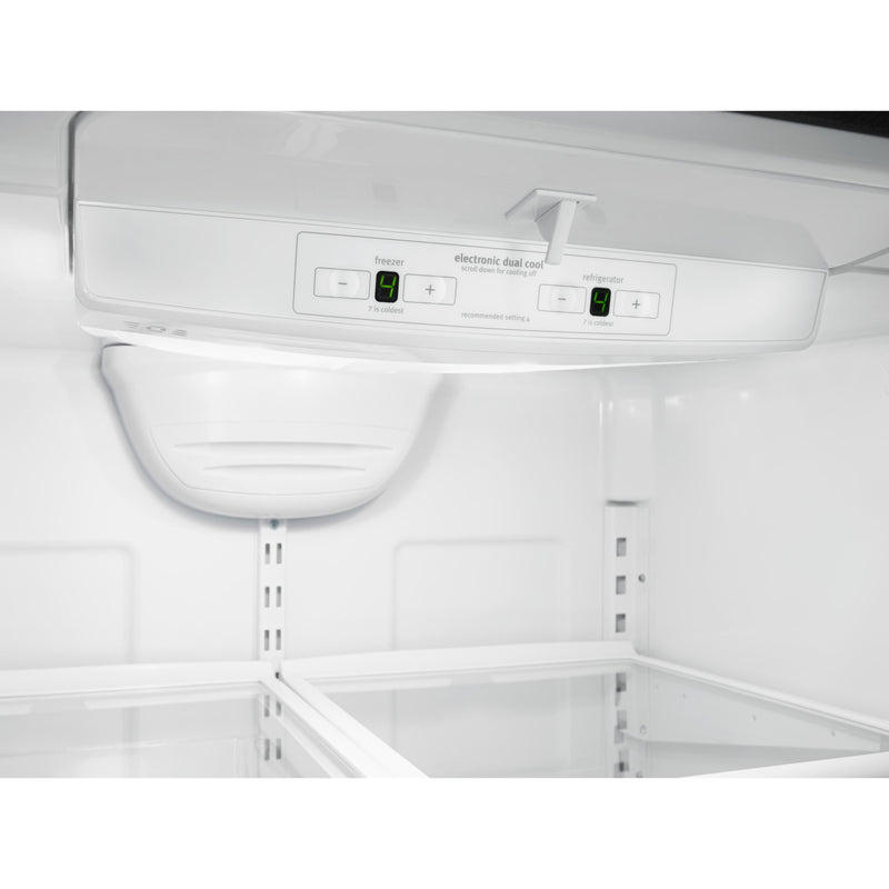 Whirlpool 33-inch, 22 cu. ft. Bottom Freezer Refrigerator with Icemaker WRB322DMBM